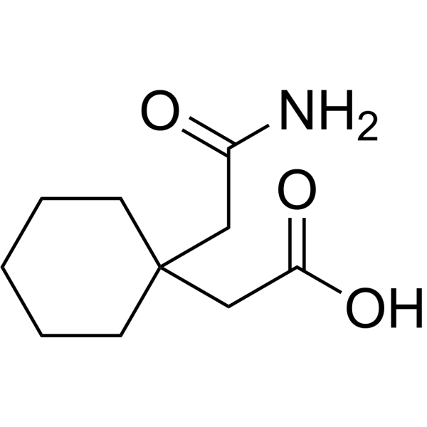 2-(1-(2-Amino-2-oxoethyl)cyclohexyl)acetic acid 99189-60-3